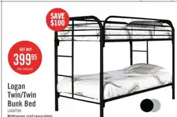 The Brick Logan Twin/Twin Bunk Bed offer