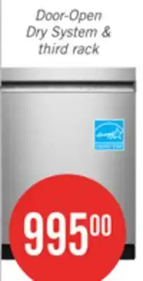 The Brick KitchenAid 24 47 dBA Dishwasher with Third Level Utensil Rack - White - KDFS224SWH offer