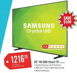 The Brick SAMSUNG 85 U8000 Crystal 4K UHD Smart Tizen OS TV (UN85U8000FFXZC) - 2025 Model offer