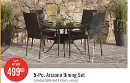The Brick Arizona 5-Piece Patio Dining Set offer