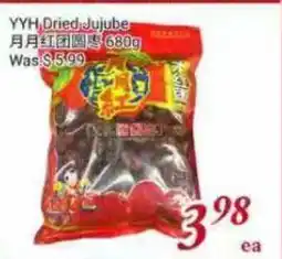 Tone Tai Supermarket YYH Dried Jujube offer