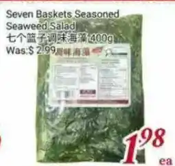 Tone Tai Supermarket Seven Baskets Seasoned Seaweed Salad offer