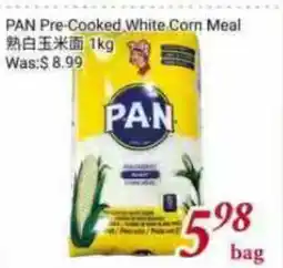 Tone Tai Supermarket PAN Pre-Cooked White Corn Meal offer