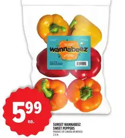Metro SUNSET WANNABEEZ SWEET PEPPERS offer