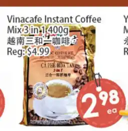 Fresh Palace Supermarket Vinacafe Instant Coffee Mix 3 in 1 offer