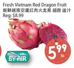 Fresh Palace Supermarket Fresh Vietnam Red Dragon Fruit offer