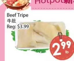 Fresh Palace Supermarket Beef Tripe offer