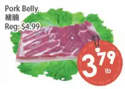 Fresh Palace Supermarket Pork Belly offer