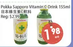 Fresh Palace Supermarket Pokka Sapporo Vitamin C Drink offer