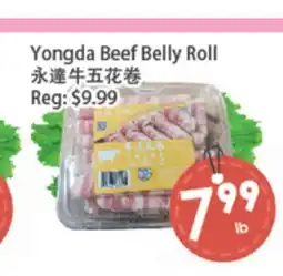 Fresh Palace Supermarket Yongda Beef Belly Roll offer