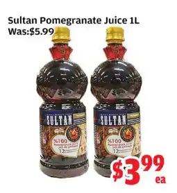 Top Food Supermarket Sultan Pomegranate Juice offer