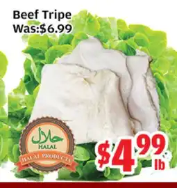 Top Food Supermarket Beef Tripe offer