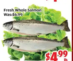 Top Food Supermarket Fresh Whole Salmon offer