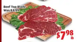 Top Food Supermarket Beef Top Blade offer