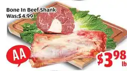 Top Food Supermarket Bone In Beef Shank offer