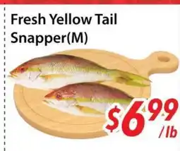 Bestco Food Mart Fresh Yellow Tail Snapper(M) offer