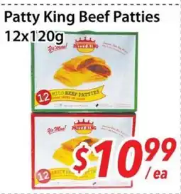 Bestco Food Mart Patty King Beef Patties offer