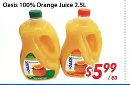 Bestco Food Mart Oasis 100% Orange Juice offer