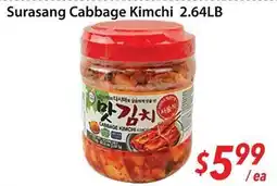 Bestco Food Mart Surasang Cabbage Kimchi offer
