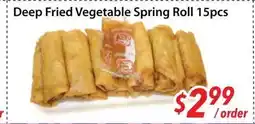 Bestco Food Mart Deep Fried Vegetable Spring Roll 15pcs offer
