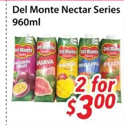 Bestco Food Mart Del Monte Nectar Series offer
