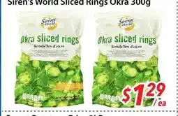 Bestco Food Mart Siren's World Sliced Rings Okra offer