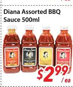 Bestco Food Mart Diana Assorted BBQ Sauce offer