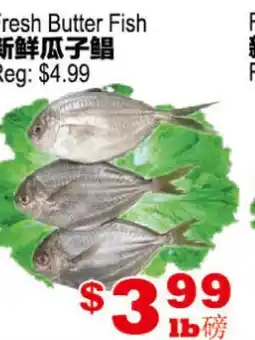 Yuan Ming Supermarket Fresh Butter Fish offer