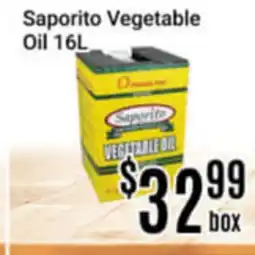 Nations Fresh Foods Saporito Vegetable Oil offer