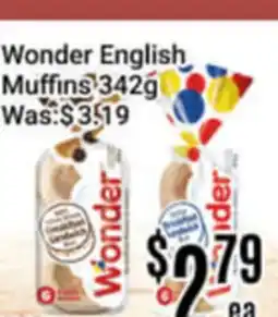 Nations Fresh Foods Wonder English Muffins offer