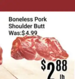 Nations Fresh Foods Boneless Pork Shoulder Butt offer