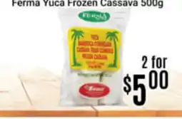 Nations Fresh Foods Ferma Yuca Frozen Cassava offer