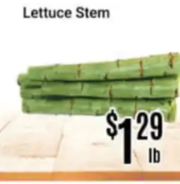Nations Fresh Foods Lettuce Stem offer