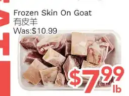 Ample Food Market Frozen Skin On Goat offer