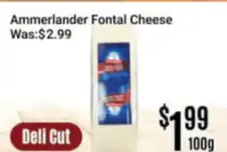 Nations Fresh Foods Ammerlander Fontal Cheese offer