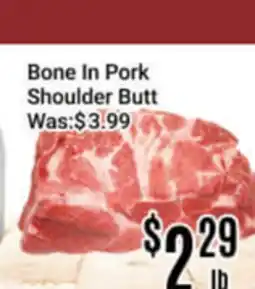 Nations Fresh Foods Bone In Pork Shoulder Butt offer