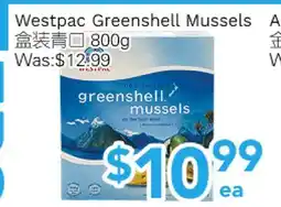 Ample Food Market Westpac Greenshell Mussels offer