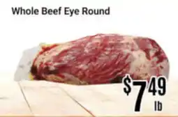Nations Fresh Foods Whole Beef Eye Round offer