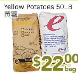Ample Food Market Yellow Potatoes 50LB offer