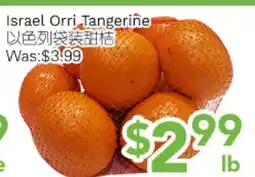 Ample Food Market Israel Orri Tangerine offer