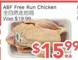 Ample Food Market ABF Free Run Chicken offer