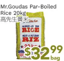 Ample Food Market Mr. Goudas Par-Boiled Rice offer