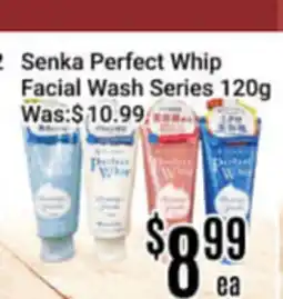 Nations Fresh Foods Senka Perfect Whip Facial Wash Series offer
