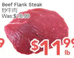 Ample Food Market Beef Flank Steak offer