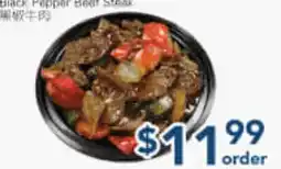 Oceans Fresh Food Market Black Pepper Beef Steak offer