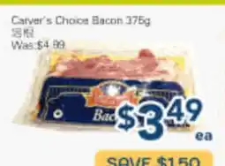 Oceans Fresh Food Market Carver's Choice Bacon offer