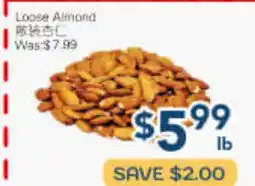 Oceans Fresh Food Market Loose Almond offer