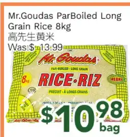 Ample Food Market Mr. Goudas ParBoiled Long Grain Rice offer