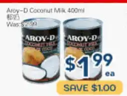 Oceans Fresh Food Market AROY-D Coconut Milk offer