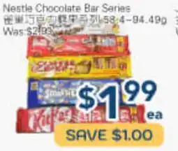 Oceans Fresh Food Market Nestle Chocolate Bar Series offer